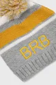 żółty Birba&Trybeyond czapka i szalik dziecięce