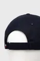 Хлопковая кепка Tommy Hilfiger тёмно-синий