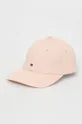 ροζ Βαμβακερό καπέλο Tommy Hilfiger Γυναικεία