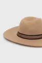 Vlnený klobúk Pieces  100% Vlna