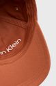 zlatohnědá Bavlněná čepice Calvin Klein