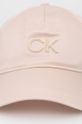 Kapa Calvin Klein pastelno ružičasta