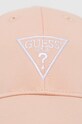 Guess czapka bawełniana V2YZ03.WO08O pomarańczowy SS23