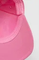 ροζ Βαμβακερό καπέλο Guess