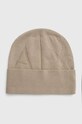 Armani Exchange caciula din amestec de lana uni bej 944650.2F350