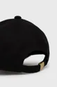EA7 Emporio Armani czapka z daszkiem bawełniana czarny