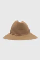 Patrizia Pepe kapelusz wełniany Materiał zasadniczy: 100 % Wełna, Inne materiały: 60 % Bawełna, 40 % Acetat