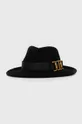 μαύρο Μάλλινο καπέλο Twinset Γυναικεία
