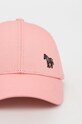 Bavlněná čepice Paul Smith W1A.852DT.JZEBRA růžová SS23