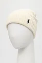 Bavlnená čiapka Polo Ralph Lauren béžová