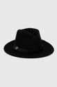 μαύρο Μάλλινο καπέλο Kurt Geiger London Γυναικεία