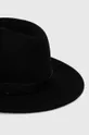 Kurt Geiger London kapelusz wełniany czarny