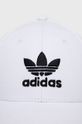 adidas Originals șapcă de baseball din bumbac FJ2545 alb AW22