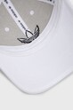 adidas Originals șapcă de baseball din bumbac alb FJ2545