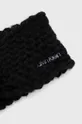 Bavlnená čelenka Calvin Klein čierna