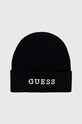 Guess czapka aplikacja czarny AW9251.WOL01