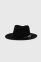 čierna Vlnený klobúk Guess Dámsky