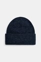 Samsoe Samsoe wool beanie navy F16407300