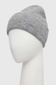 Вовняна шапка Samsoe Samsoe F16407300 сірий SS25