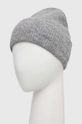 Samsoe Samsoe wool beanie gray