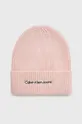 ροζ Μάλλινο σκουφί Calvin Klein Jeans Γυναικεία