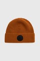 Шерстяная шапка Woolrich Planet friendly оранжевый CFWOAC0169MRUF0663