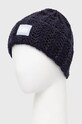 Čiapka s prímesou vlny Lee LP504625 tmavomodrá AW22
