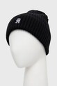 Tommy Hilfiger czapka wełniana AW0AW14286.9BYY czarny AW22