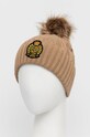 Kapa s dodatkom vune Lauren Ralph Lauren 454896677002 smeđa AW22
