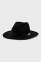czarny Lauren Ralph Lauren kapelusz wełniany Damski