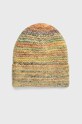 Čiapka s prímesou vlny United Colors of Benetton s prímesou vlny žltá 1022DA008.92T
