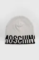 biela Čiapka s prímesou vlny Moschino Dámsky
