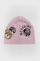 Kapa s primesjo volne Moschino Srednje debeline roza M2801.65335