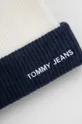Шапка с примесью шерсти Tommy Jeans тёмно-синий
