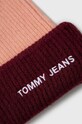 Accesorii Tommy Jeans caciula din amestec de lana AW0AW12623.9BYY burgundia