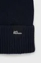 Βαμβακερό καπέλο Jack Wolfskin σκούρο μπλε