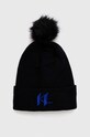 Вълнена шапка Karl Lagerfeld 226W3407 черен AW22
