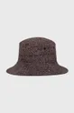 czarny Volcom kapelusz Damski