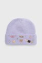 Шапка Aldo дебел виолетов LABEANIE.530