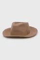 beżowy Sisley kapelusz wełniany Damski