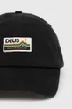 Хлопковая кепка Deus Ex Machina чёрный