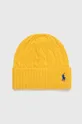 żółty Polo Ralph Lauren czapka wełniana Damski