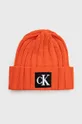 помаранчевий Дитяча шапка Calvin Klein Jeans Для дівчаток