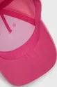 рожевий Дитяча бавовняна кепка adidas Performance