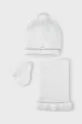 Mayoral completo bambino/a a maglia fine bianco 10280.4A.CZAPKAKOMPLET