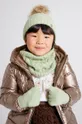 зелёный Детская шапка, снуд и перчатки Mayoral Для девочек