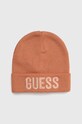 Guess czapka dziecięca aplikacja pomarańczowy J0BZ12.Z2Q00.9BYY