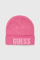 розовый Детская шапка Guess Для девочек