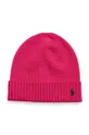 рожевий Дитяча шапка Polo Ralph Lauren Для дівчаток