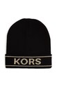 Michael Kors czapka z domieszką wełny dziecięca z domieszką wełny czarny R11110